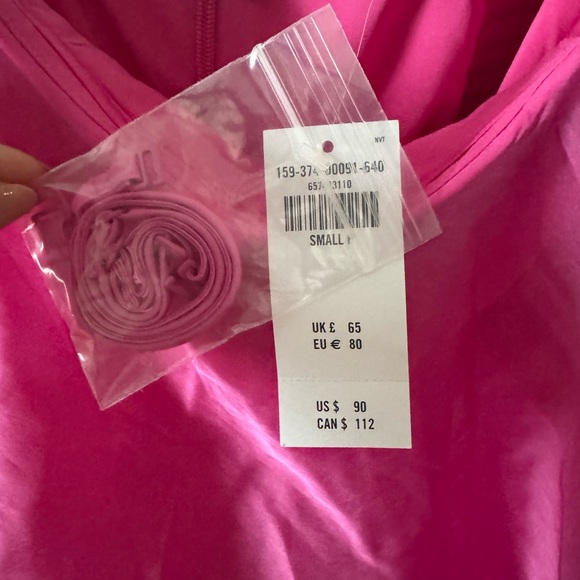 Abercrombie & Fitch Pink Strapless Ruffle Tiered Mini Dress - Picture 4 of 6